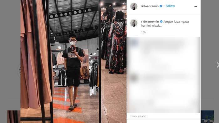 Unggahan terbaru Ridwan Remin menuai kritikan dari netizen