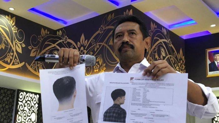sketsa terduga pelaku kasus Subang, yang menghabisi nyawa Tuti dan Amalia