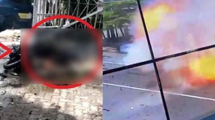 Suami istri merinding lihat ledakan bom di gereja Makassar, sebut tubuh manusia berserakan