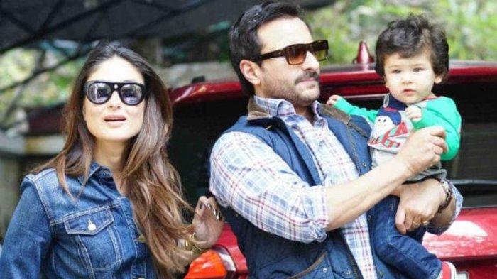 Taimur Ali Khan, Kareena Kapoor dan Saif Ali Khan