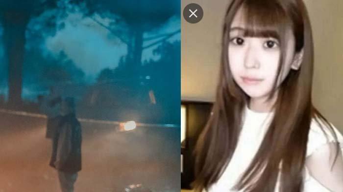 video detik-detik pelaku buang jasad Rina Arano ke hutan di Hitachiota, Prefektur Ibaraki
