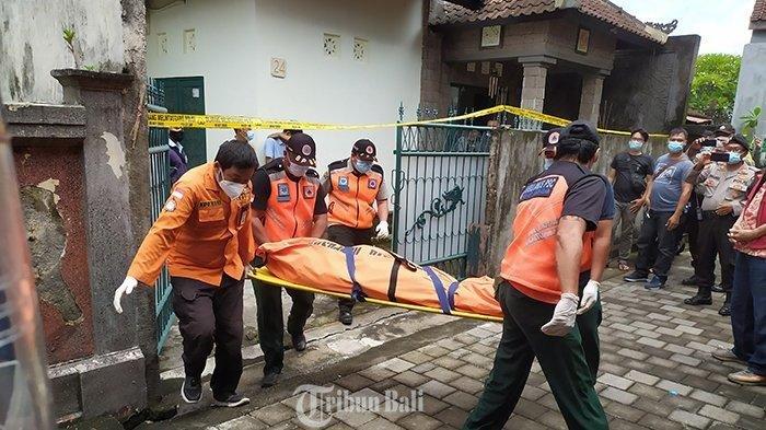 Warga di Jalan Kertanegara, Gang Widura, Nomor 24, Ubung Kaja, Denpasar Utara, Kota Denpasar, Bali digegerkan adanya penemuan mayat perempuan, Senin (28/12/2020).