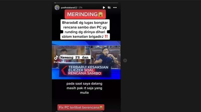 Yuni Hutabarat merinding dengar kesaksian terbaru Bharada E terkait kasus kematian Brigadir J