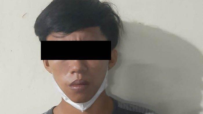 BG (22), mengaku membunuh seorang janda di Desa Candimas, Kecamatan Natar, Kabupaten Lampung Selatan.