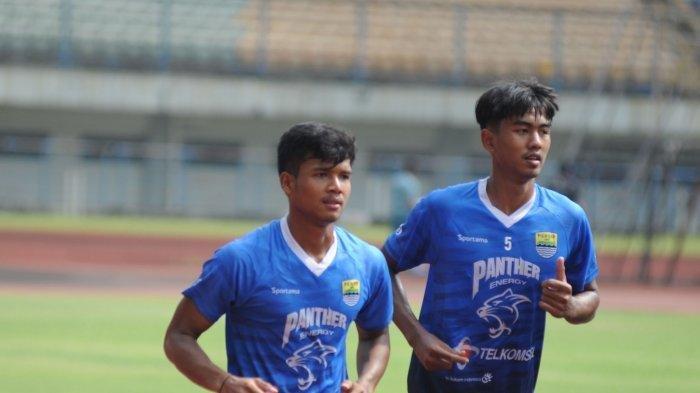 Bayu M Fiqri (kiri) dan Kakang Rudianto saat berlatih bersama