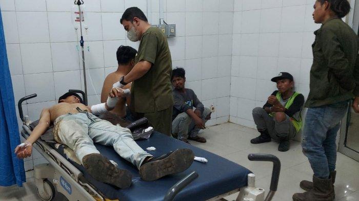 Korban luka bakar cukup serius akibat tersengat listrik dirawat di RSU dr Soekardjo, Kota Tasikmalaya