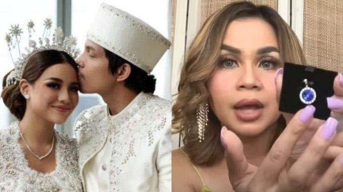 Melaney Ricardo bongkar suvenir pernikahan Atta dan Aurel