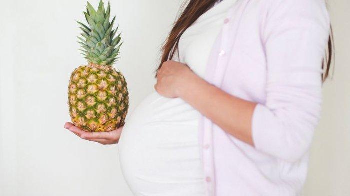 Buah nanas yang dikonsumsi ibu hamil