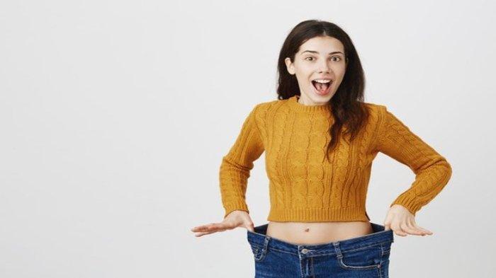 Ilustrasi seseorang melakukan diet untuk mendapatkan berat badan ideal