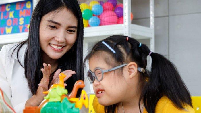 Ilustrasi anak berkebutuhan khusus, simak pemaparan drg. Mega Moeharyono Puteri, Ph.D., Sp.KGA (K) - AIBK
