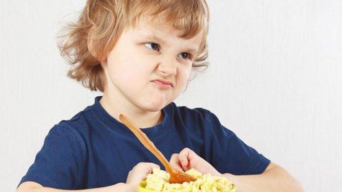 Ilustrasi anak susah makan