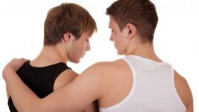 Ilustrasi homoseksual yang terjadi pada pria