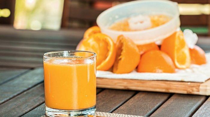 Ilustrasi jeruk sebagai sumber vitamin C alami