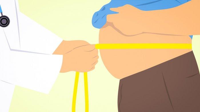 Ilustrasi perut buncit