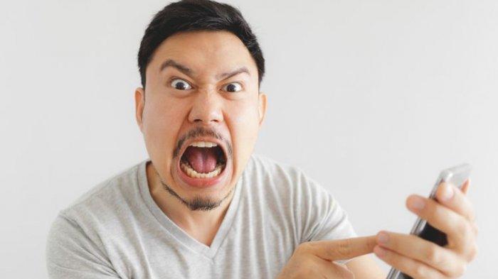 Ilustrasi seorang pria alami depresi akibat sering emosi selama pandemi