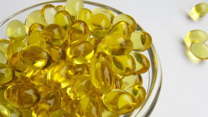 Ilustrasi softgel vitamin D
