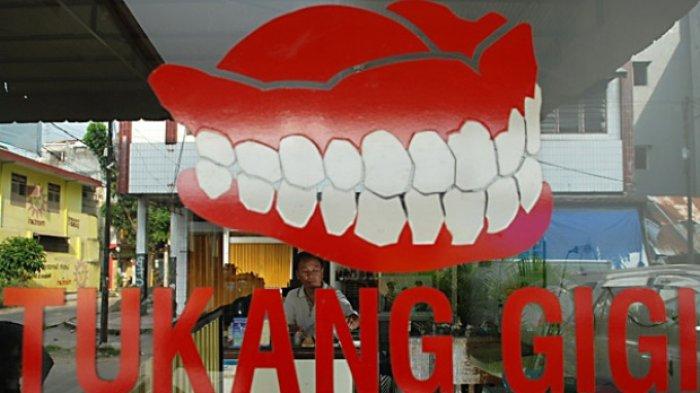 ilustrasi tukang gigi