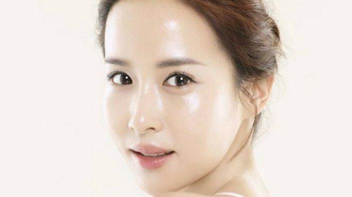 Ilustrasi kulit glowing
