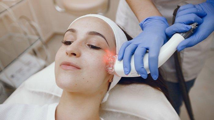 ilustrasi treatment laser