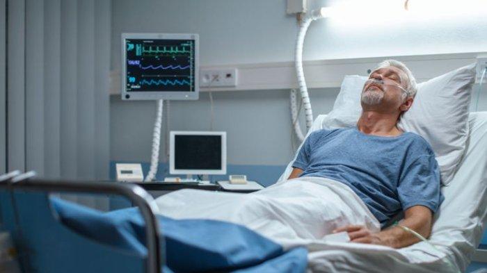ilustrasi pasien stroke yang mengalami pneumonia