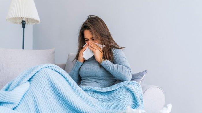 ilustrasi pasien pneumonia yang dirawat di rumah