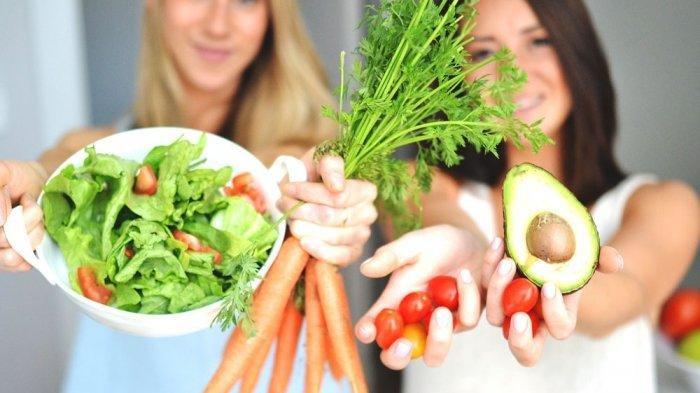 ilustrasi sayur dan buah