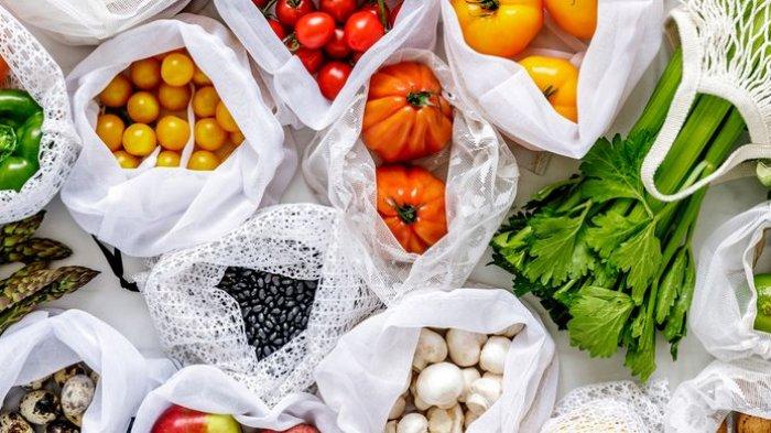 ilustrasi sayur dan buah