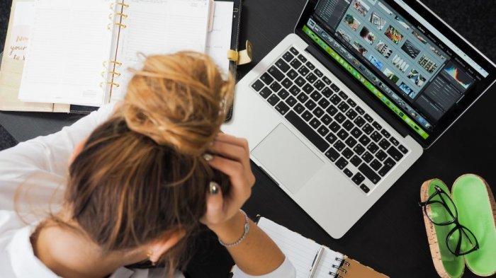 ilustrasi seseorang yang mengalami stress