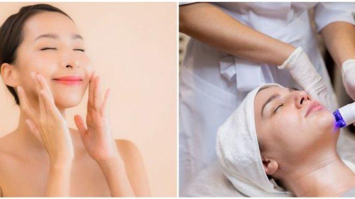 ilustrasi seseorang yang melakukan treatment mochi