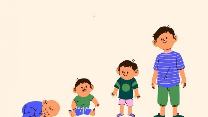ilustrasi tumbuh kembang anak