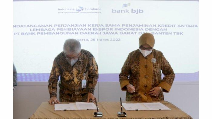 bank bjb Kolaborasi dengan LPEI Dorong Ekspor Indonesia