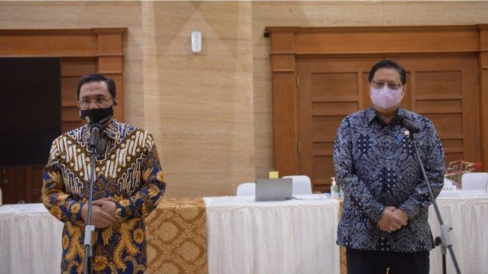 Menko Airlangga Target Akselerasi Pelaksanaan Vaksinasi 1 Juta Per Hari