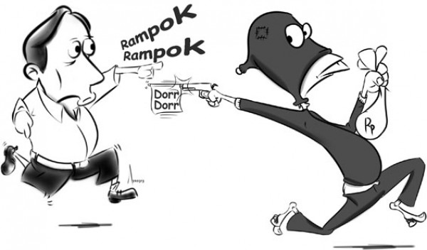 Kronologi Dua Perampok Sekap Pemilik Toko Rias di Kota Cimahi