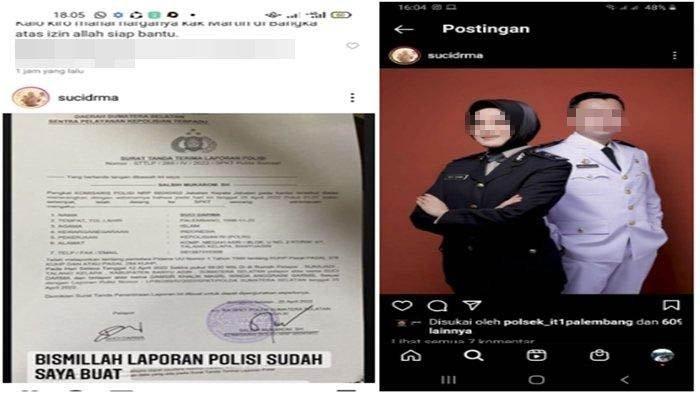 Kisah hidup SC atau Suci Darma (25), polwan cantik di Polda Sumsel seperti sinetron. Suami gantengnya selingkuh dan punya anak dari istri orang lain.