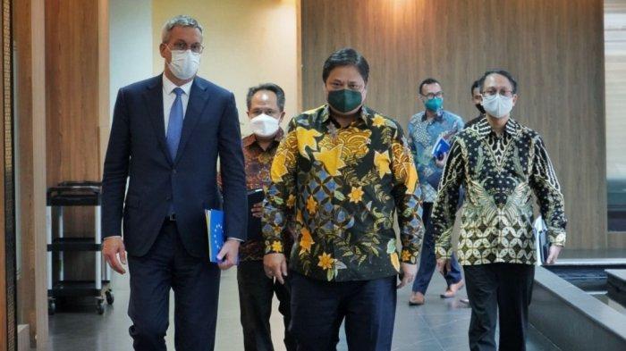 Airlangga bertemu Dubes Uni Eropa-1