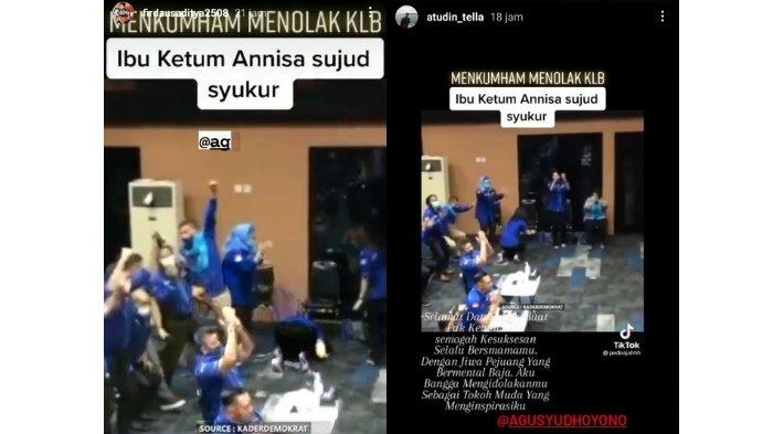 Video viral Annisa Pohan sujud syukur.