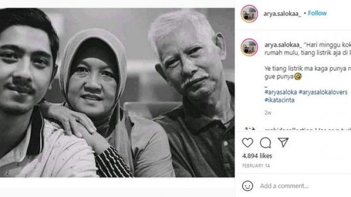 arya saloka dan orangtua (istimewa)