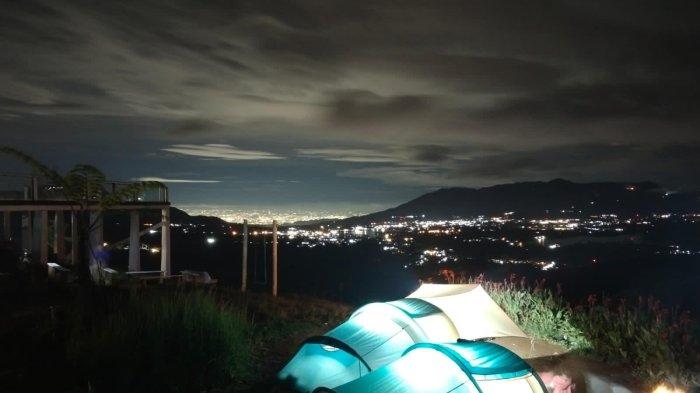 Suasana area camp ground di Taman Langit Pangalengan