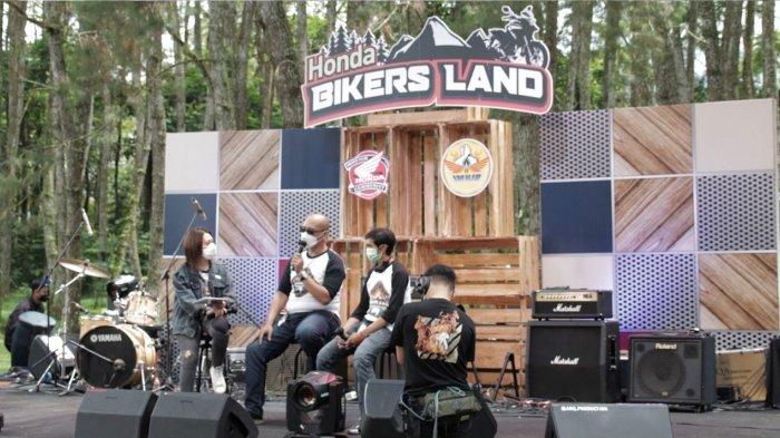 Interactive talk show dengan with Honda Bikers Day Founders IMHJB.