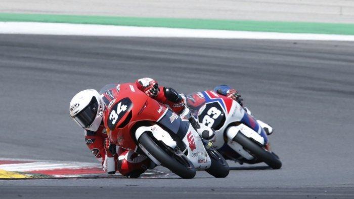 Balapan seri kelima ajang FIM JuniorGP yang berlangsung di Autodromo do Algarve, Portugal (17/7).