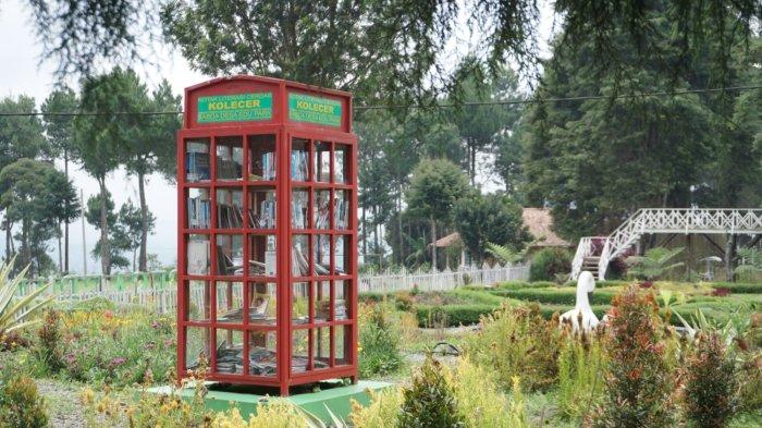 Taman Sabda Desa Edupark di Kampung Cinyiruan, Desa Pangalengan, Kecamatan Pangalengan, Kabupaten Bandung.