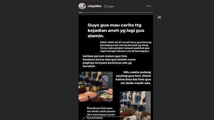 Foto Rizky Billar dan Lesti Kejora menghilang