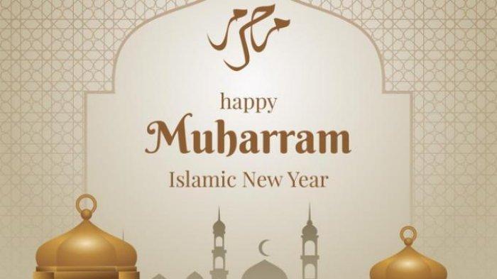 gambar menarik ucapan selamat Tahun Baru Islam 1443 H atau 1 Muharram