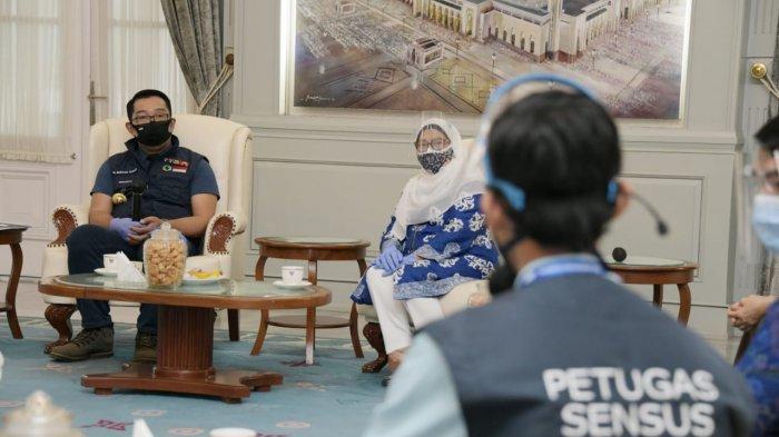 Gubernur Jabar Ridwan Kamil Ikuti Verifikasi Lapangan Sensus Penduduk 2020