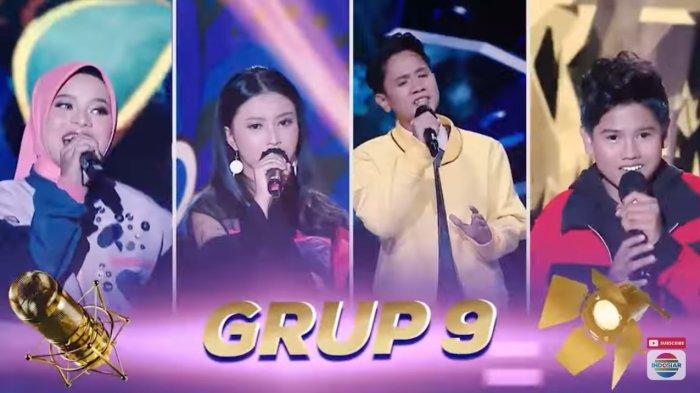 Berikut hasil D Academy 5 tadi malam babak fifty-fifty grup 9, Senin (19/9/2022).