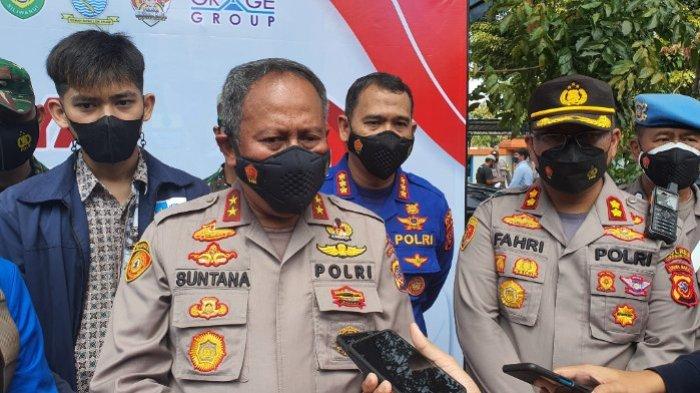 Kapolda Jabar Irjen Pol Suntana saat mengunjungi Cirebon, Selasa (29/3/2022).