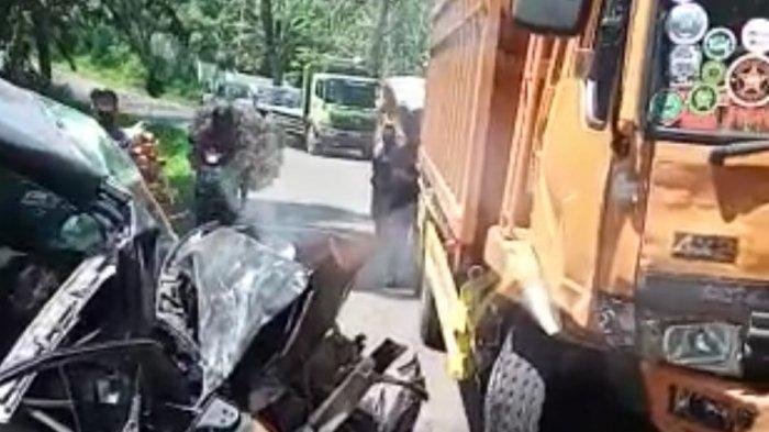 kecelakaan maut truk fuso vs avanza