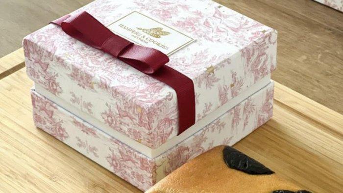 Kemasan kue lapis legit di Hamperscookies