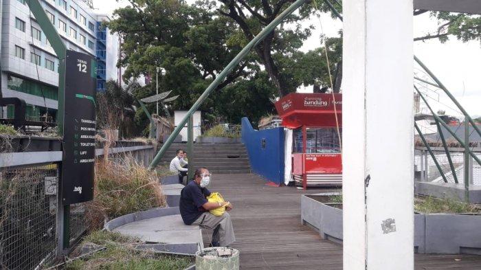 Kondisi Terkini Teras Cihampelas Kota Bandung, Sabtu (3/10/2020).