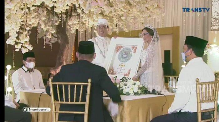 Mahar pernikahan Ifan Seventeen dan Citra Monica.
